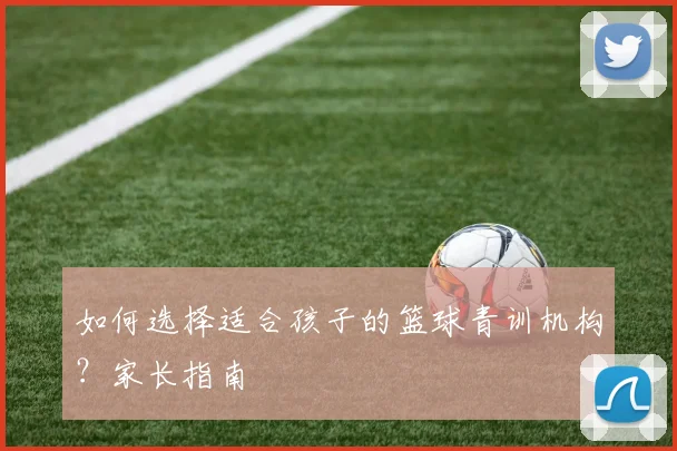 如何选择适合孩子的篮球青训机构？家长指南