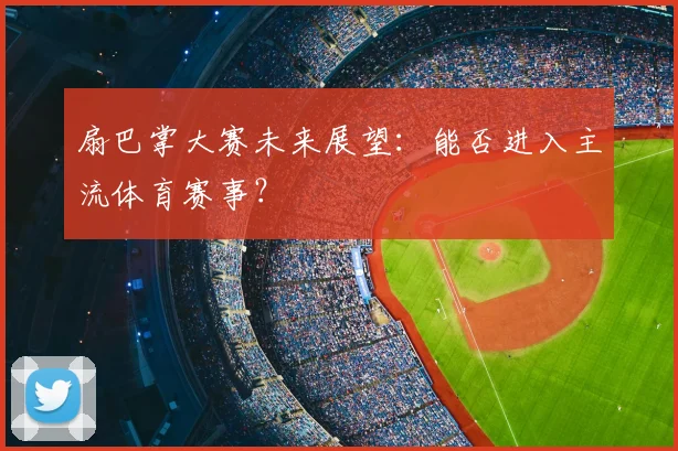 扇巴掌大赛未来展望：能否进入主流体育赛事？